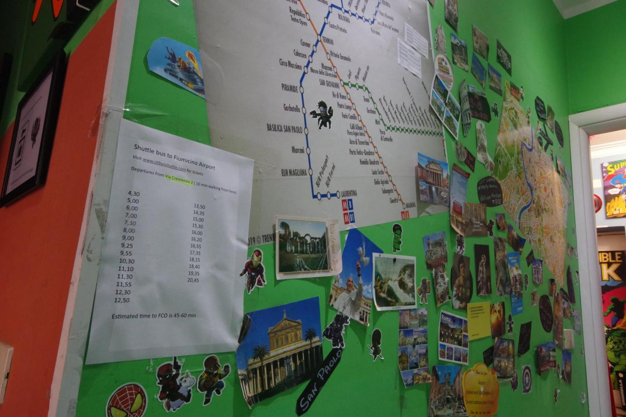 Comics Guesthouse Hostel Ρώμη Εξωτερικό φωτογραφία
